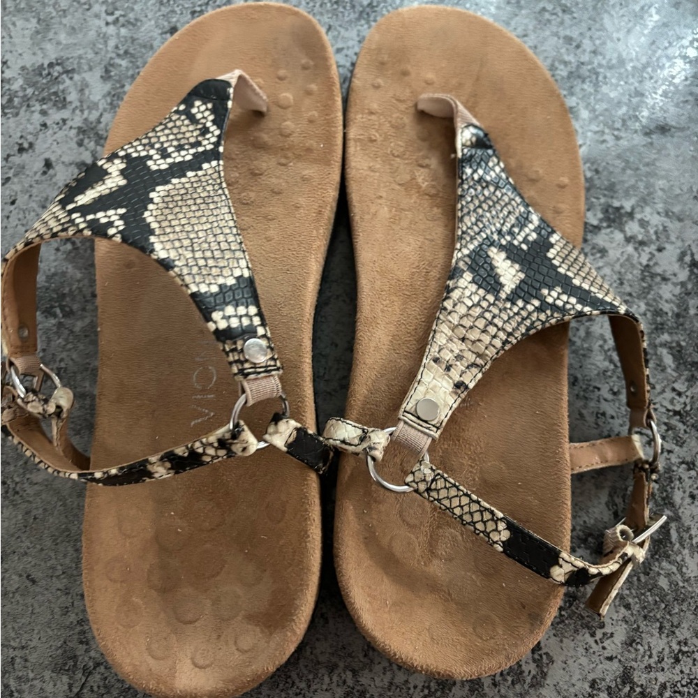 Vionic Snakeskin Sandals - image 1